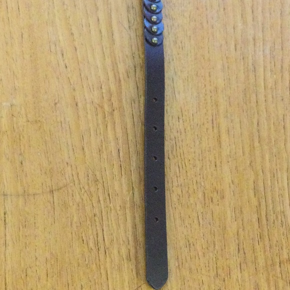 Elise M double length Leather Belt - Picture 6 of 7